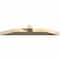 Ekena Millwork Portland Rough Sawn Timber Gable Bracket, Douglas Fir, 72"W x 12"H x 6"D x 6"F, 4/12 Pitch GBW072X12X0606POR00RDF - alternate 3